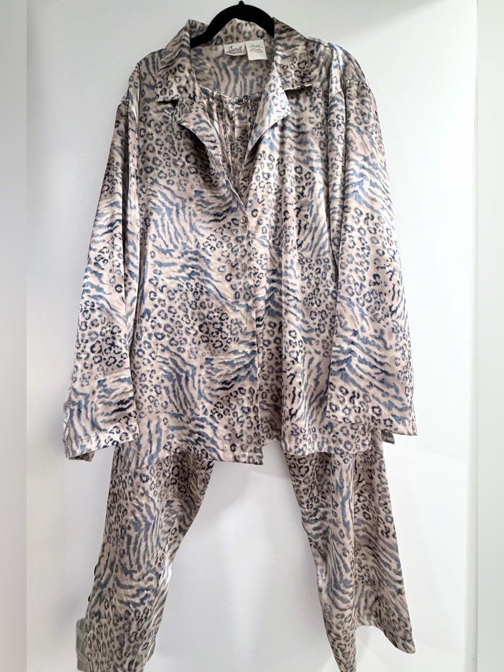 Vintage Secret Treasures Animal Print PJ Set